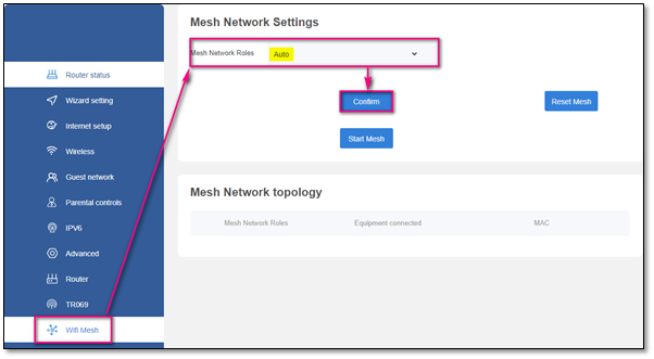 How to set up Mesh for WDRT-1800AX. - FAQ - PLANET Technology