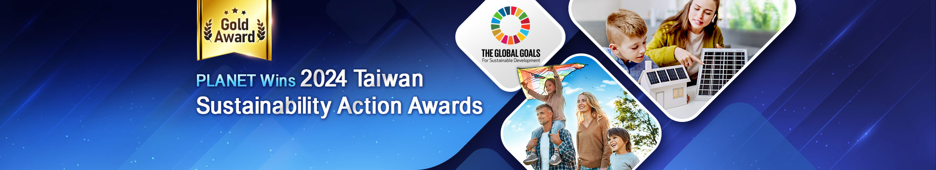 PLANET Wins 2024 Taiwan Sustainability Action Awards - Gold Award