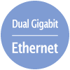 Dual Gigabit Ethernet