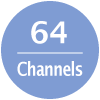 64 Channels