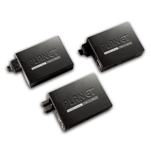 10/100Base-TX to 100Base-FX Bridge Media Converters FT-80x Series
