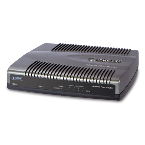 Internet Fiber Router with 4-Port Switch FRT-401 / FRT-401S15 / FRT-405