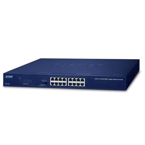 16-Port 10/100/1000BASE-T Gigabit Ethernet Switch GSW-1601