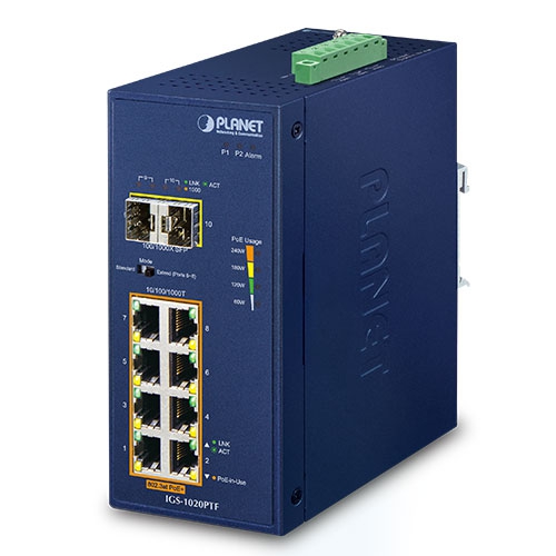 10 Port Ethernet Switch POE Network Switch Ethernet Splitter 10/100Mbps  250m 48V Transmission Network for Wireless AP Monitor Camera Router