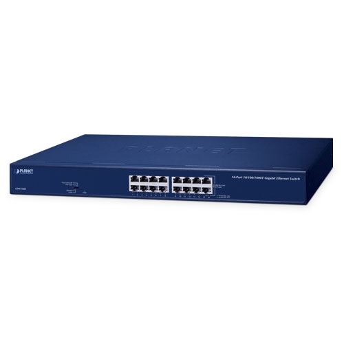 16-Port 10/100/1000BASE-T Gigabit Ethernet Switch GSW-1601